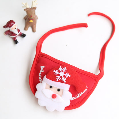 Pet Christmas Hat & Bib Set