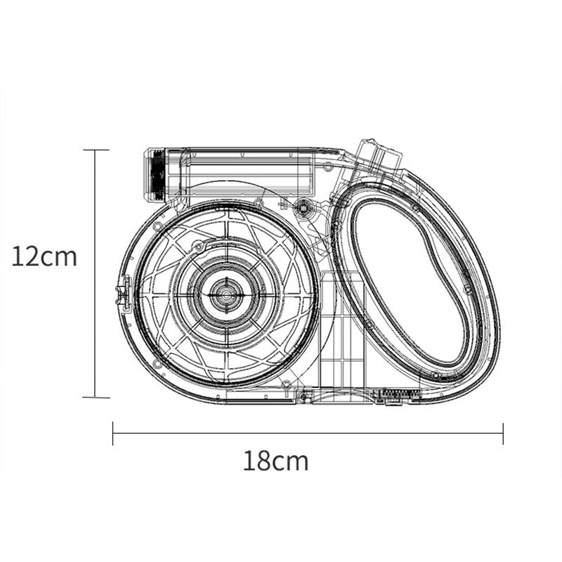 Multifunctional Dog Automatic Retractable Leash Chain With Light