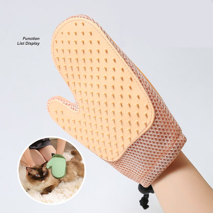 Comb 2-in-1 Hair Removal Pet Gloves Dog Cat