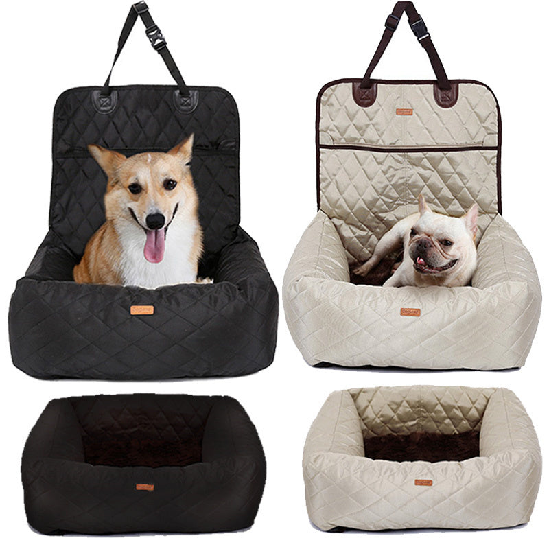 2 In 1 Pet Dog Car Carrier