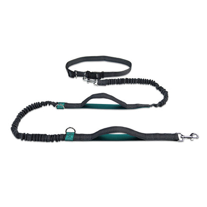 Multifunctional Running Reflective Double Telescopic Dog Leash Dog Chain Lead Rope