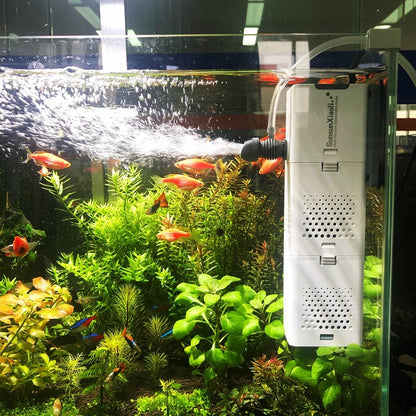 Quality Four-in-one Fish Tank Aquarium Filter