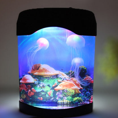 Jellyfish Aquarium USB Colorful Lamp