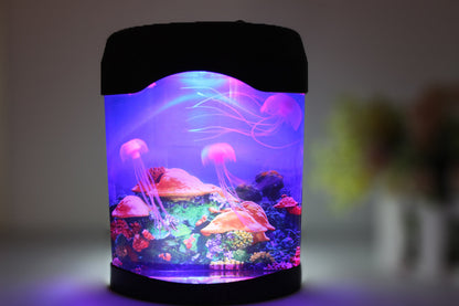 Jellyfish Aquarium USB Colorful Lamp