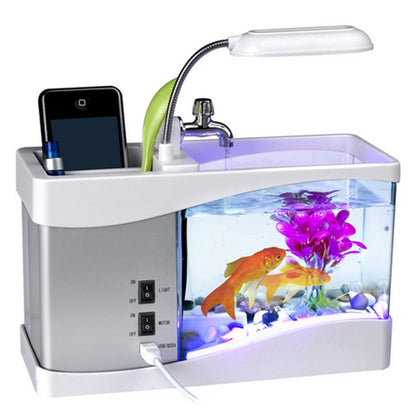 All-in-One Mini Aquarium Setup