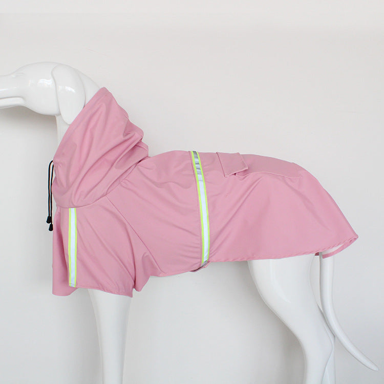 Windproof Rainproof Dog Raincoat