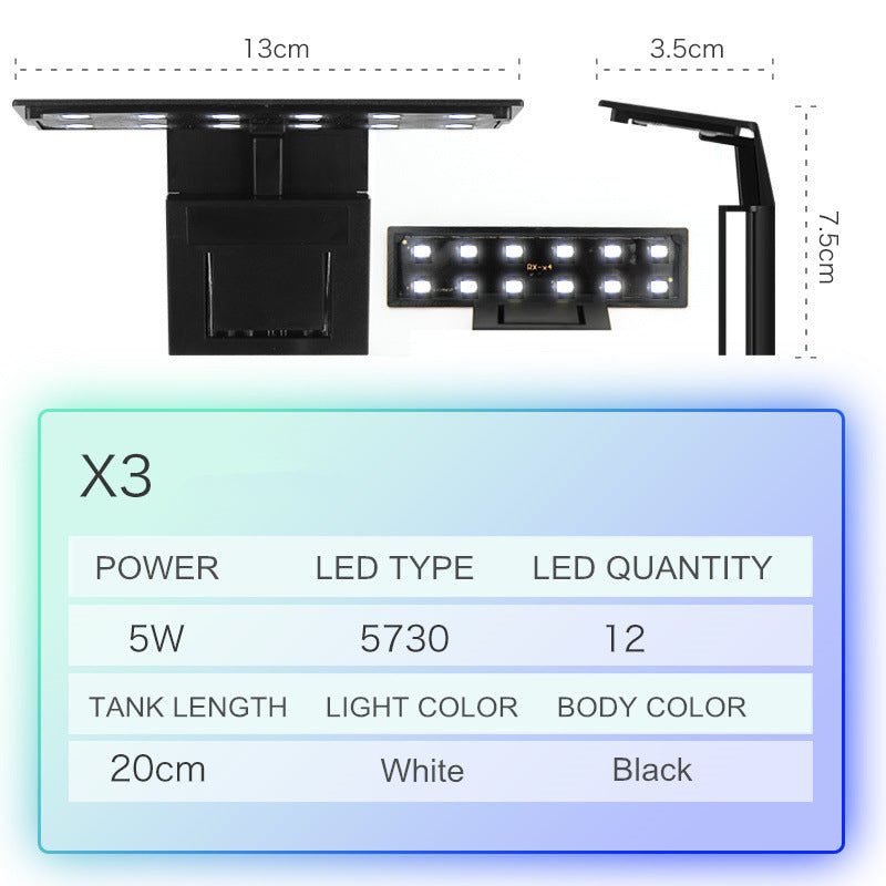 Fish tank Aquarium Clip Lights