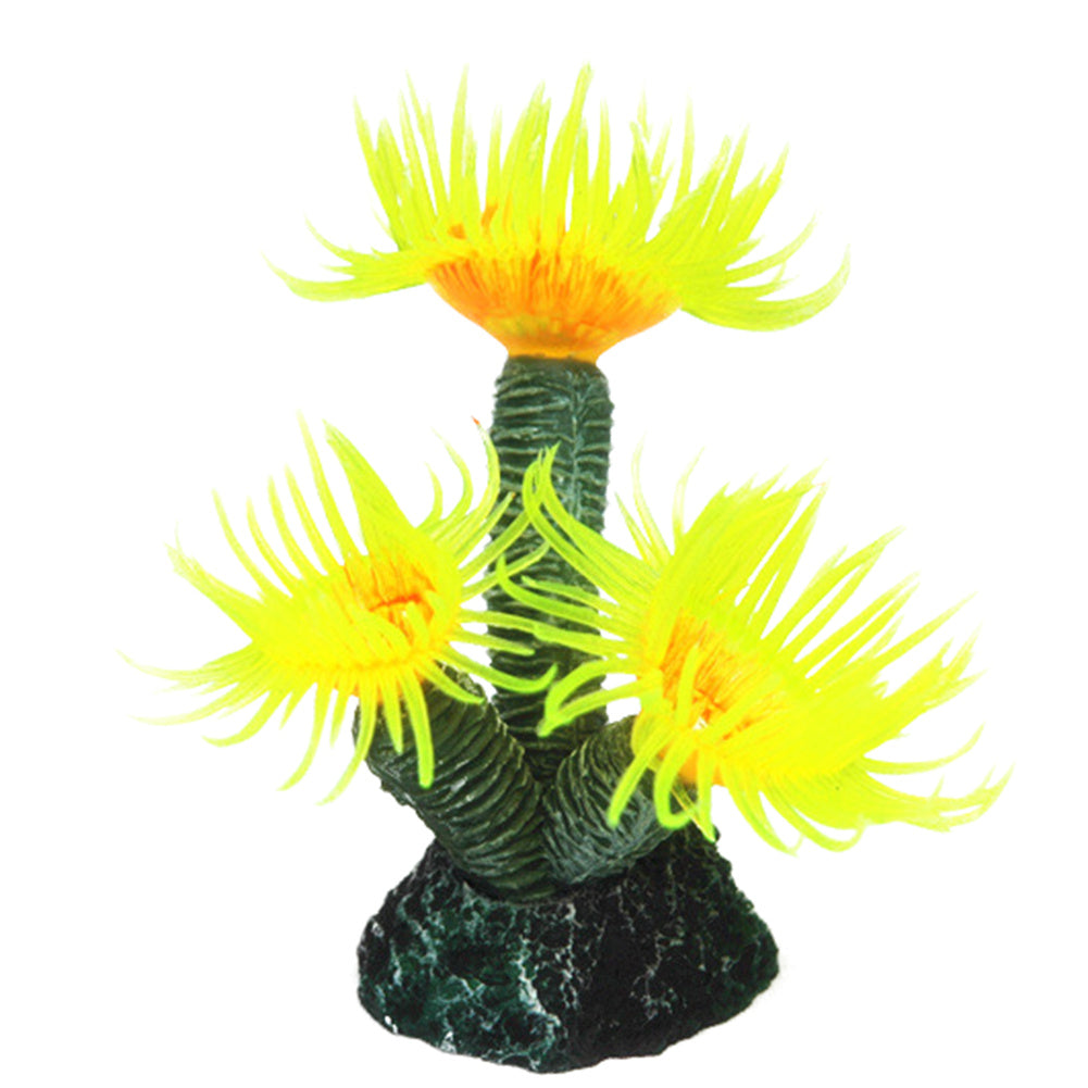 Sea Anemone Coral Aquarium Ornament