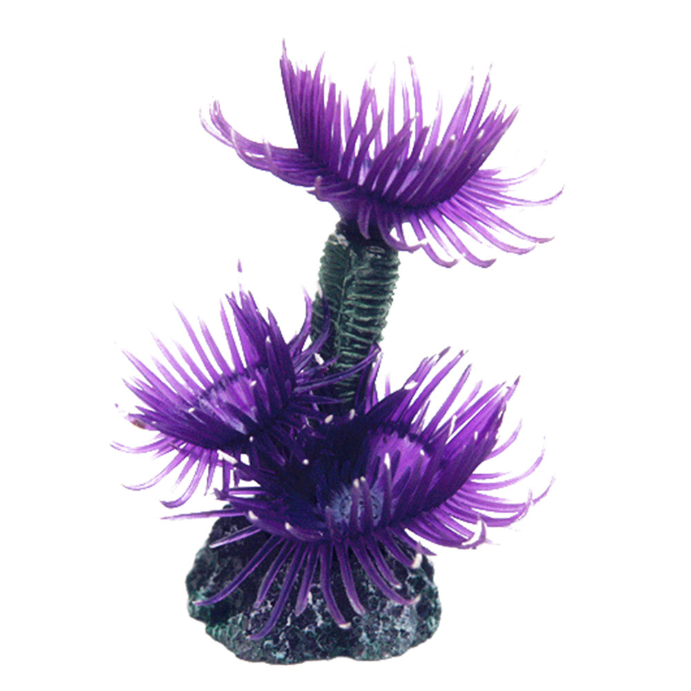 Sea Anemone Coral Aquarium Ornament