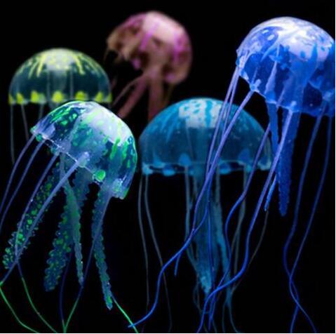 Artificial Aquarium Jellyfish Ornament