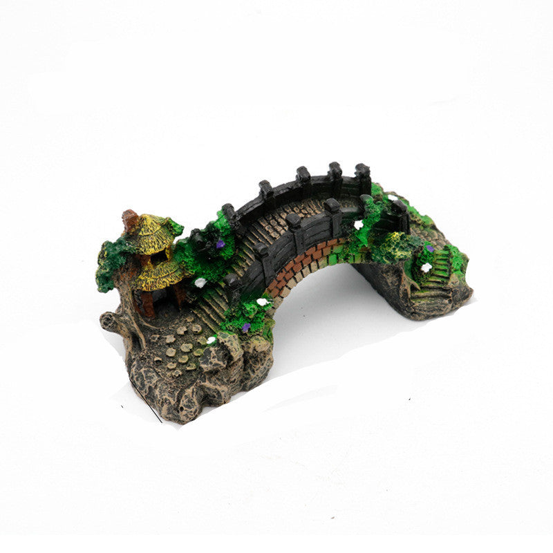 Aquarium Landscape Bridge Ornament