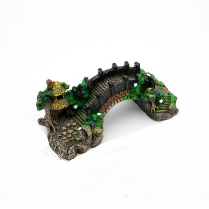 Aquarium Landscape Bridge Ornament