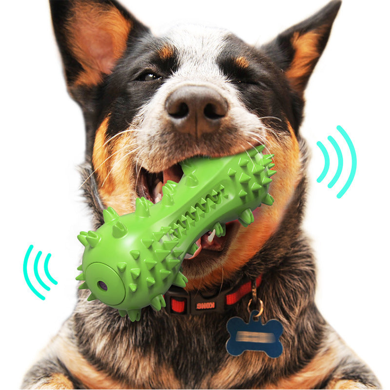 Vocal Talking Dog Toothbrush Toy