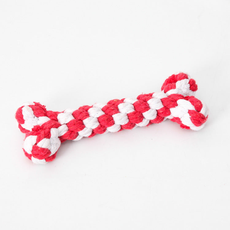 Knot Bone Bite Resistant Dog Toy