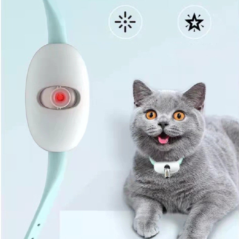 Automatic Cat Toy Smart Laser Teasing Cat Collar