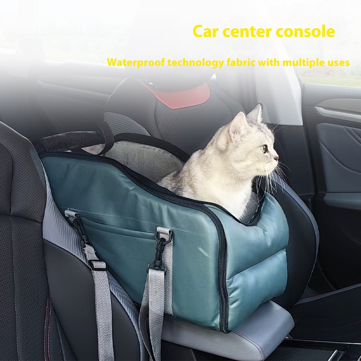 Removable And Washable Car Kennel Portable Car Pet Mat for Cats & Dogs