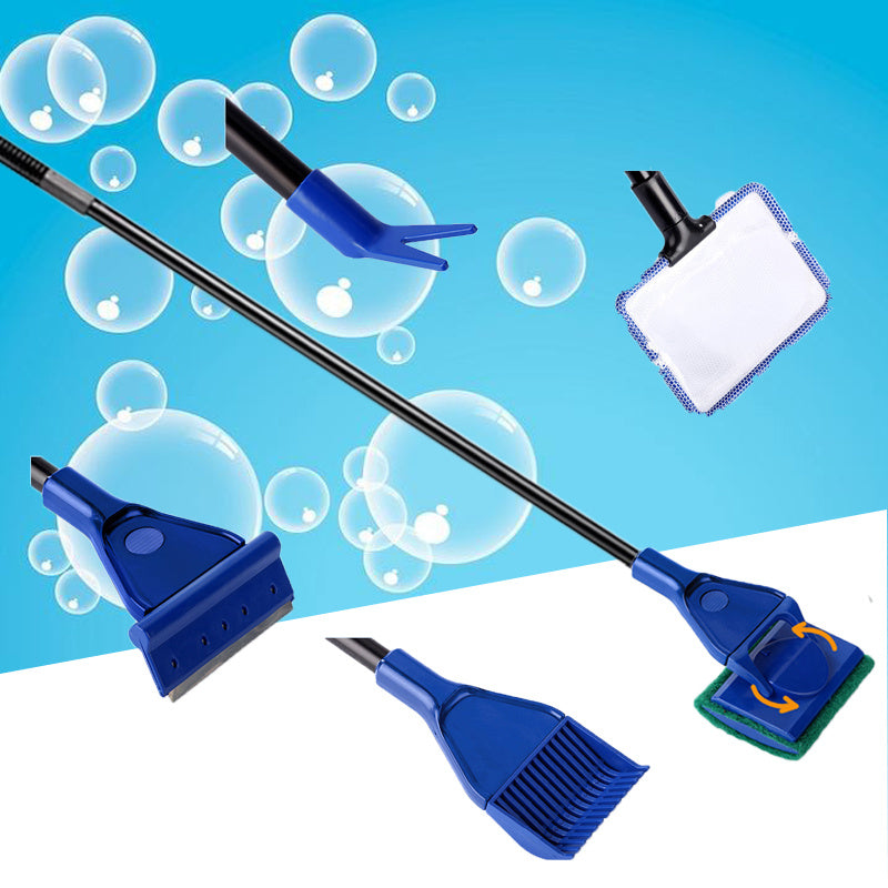 5 in 1 Cleaning Kit for Aquarium Cleaning