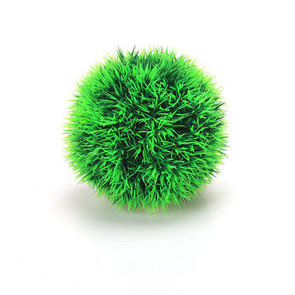 Artificial Grass Ball Aquarium Decoration