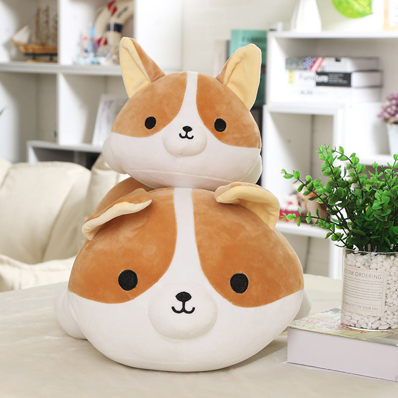 Corgi dog plush toy