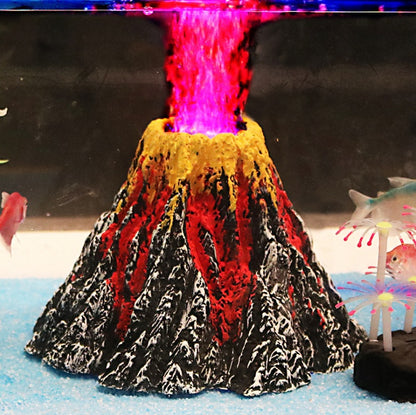 Aquarium Fake Volcano Ornament