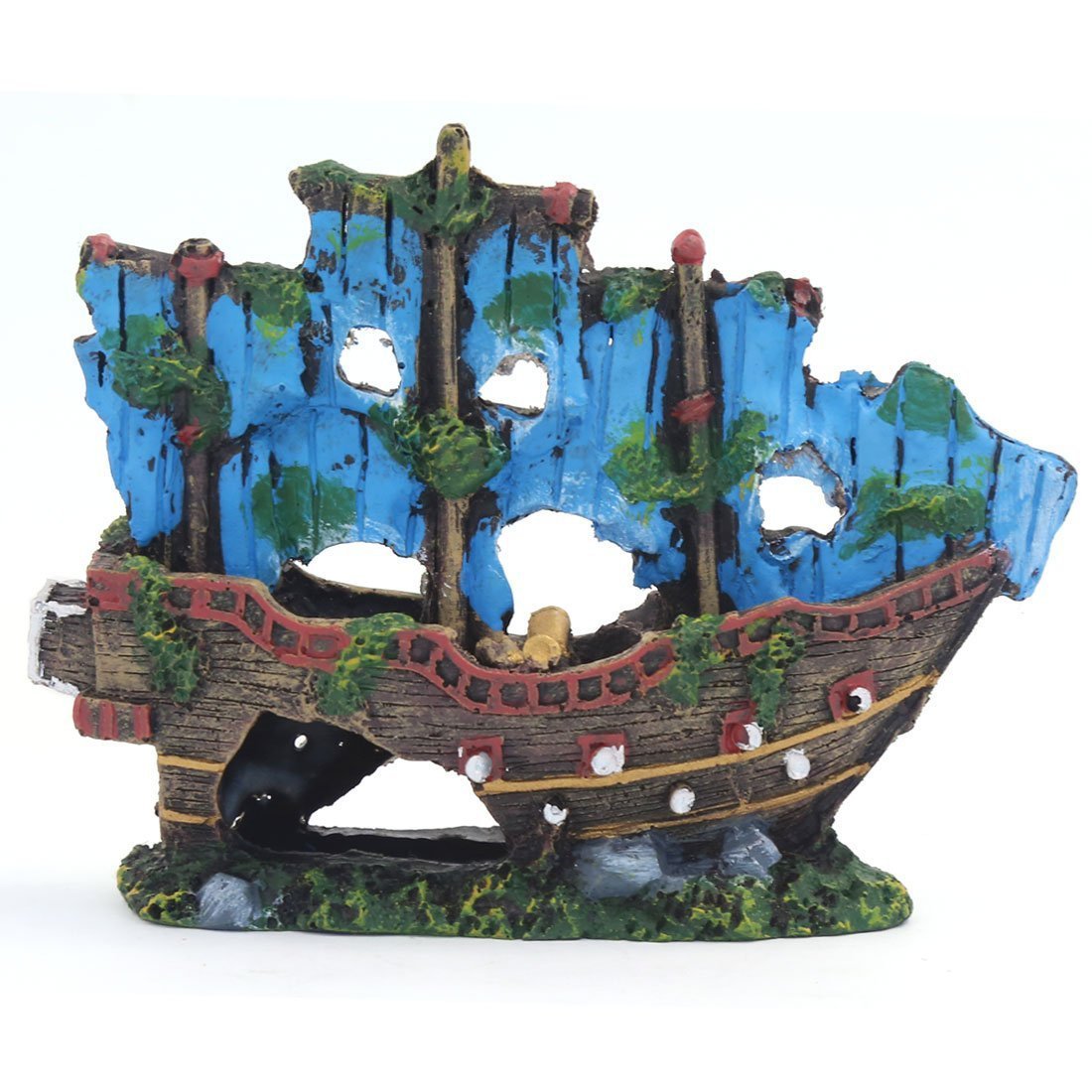 Ship Decorative Ornaments for Aquarium