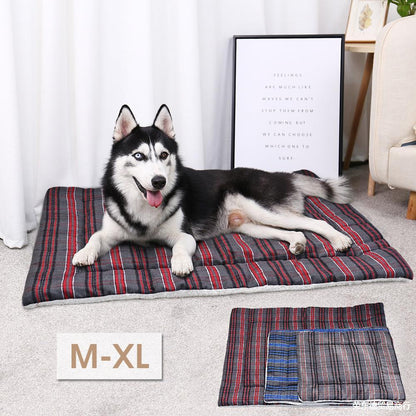 Cotton Pet Cushion Soft Dog Bed