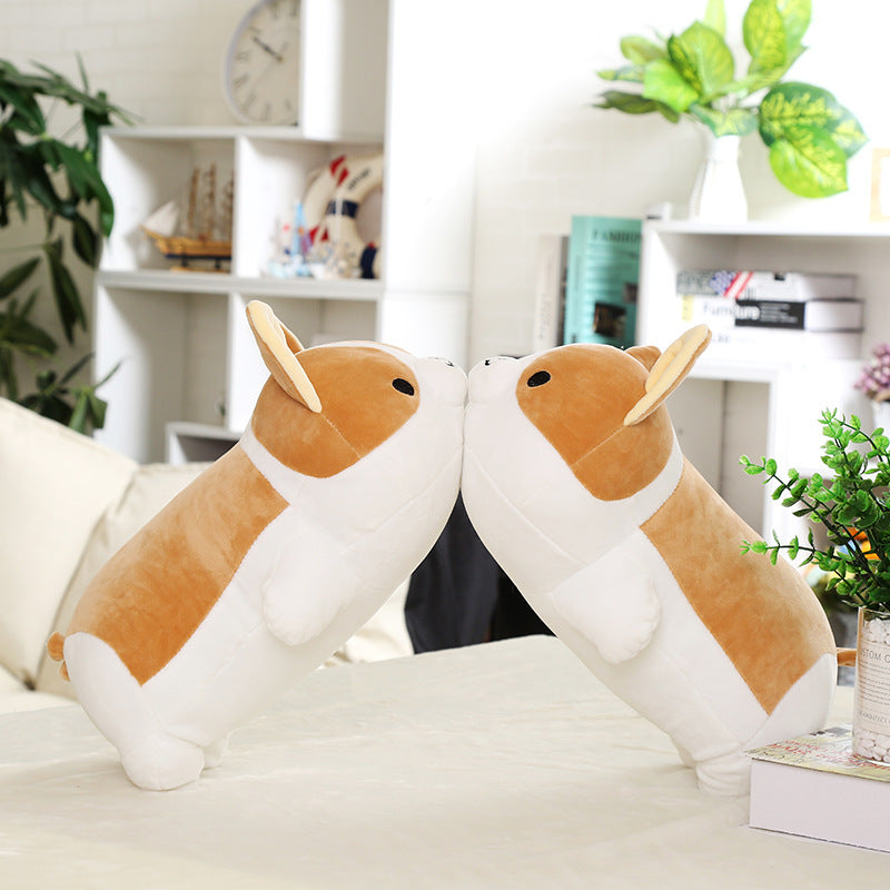 Corgi dog plush toy