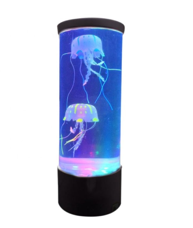 LED Jellyfish Aquarium Lamp Night Light USB Powered