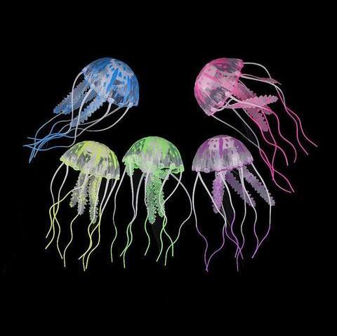 Artificial Aquarium Jellyfish Ornament