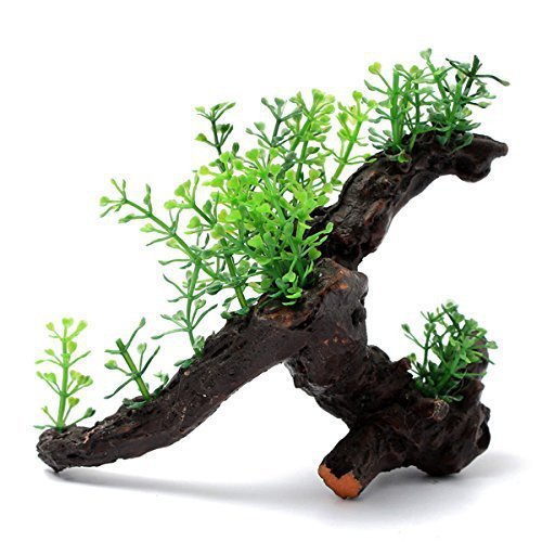 Log Aquatic Vegetation Decorative Ornament