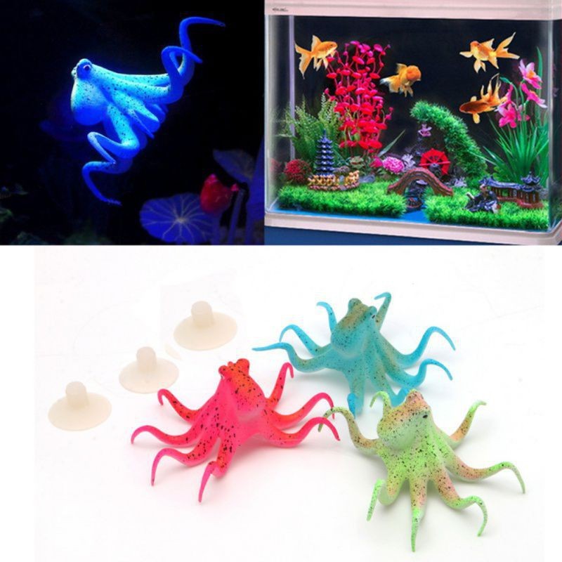 Octopus Aquarium Landscaping Decoration