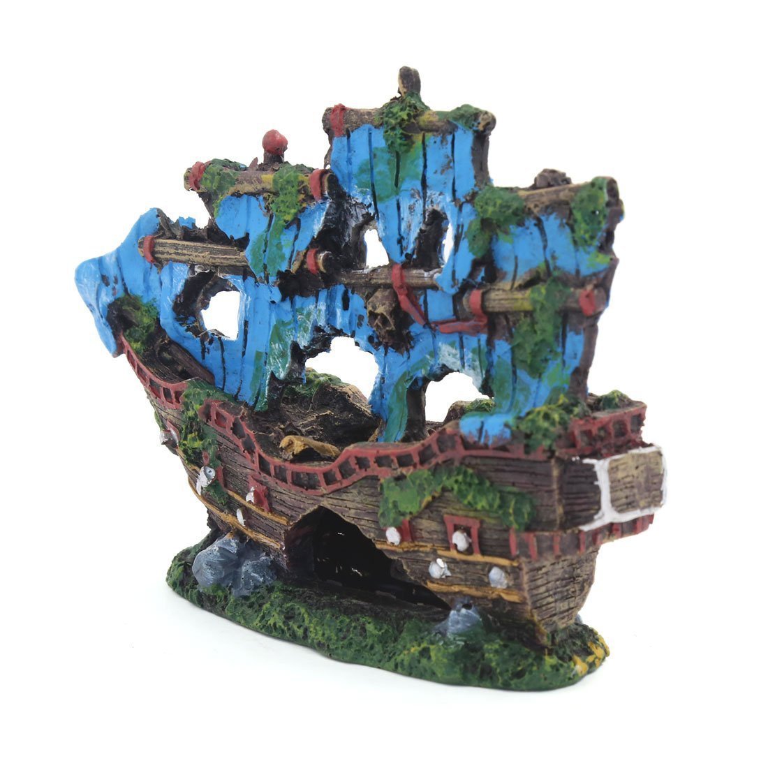 Ship Decorative Ornaments for Aquarium