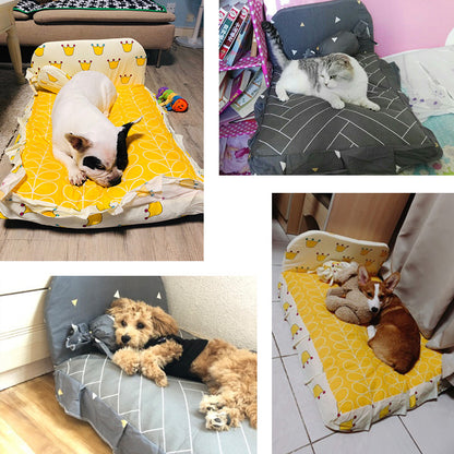 Teddy small pet bed for cats and dogs