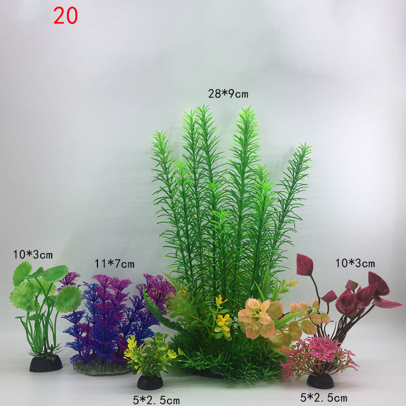 Simulation Water Plant Aquarium Plants Set