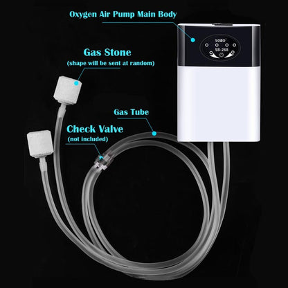 Rechargable Aquarium Oxygen Pump Ultra-quiet