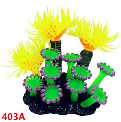 Decorative Soft Coral Aquarium Landscaping