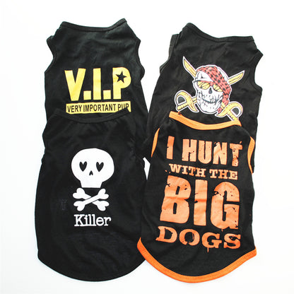 Summer Cotton Thin Dog Clothes Cool Vest