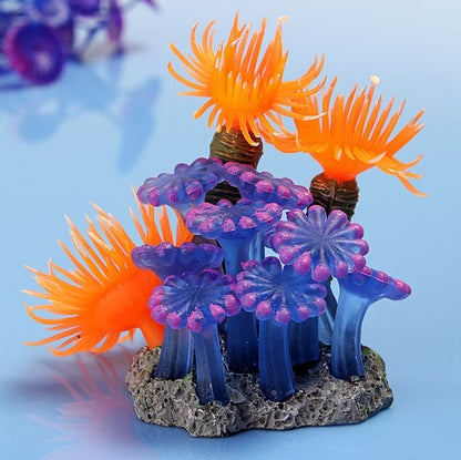 Decorative Soft Coral Aquarium Landscaping