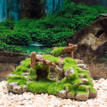 Rocky Jungle Cave Aquarium Decoration