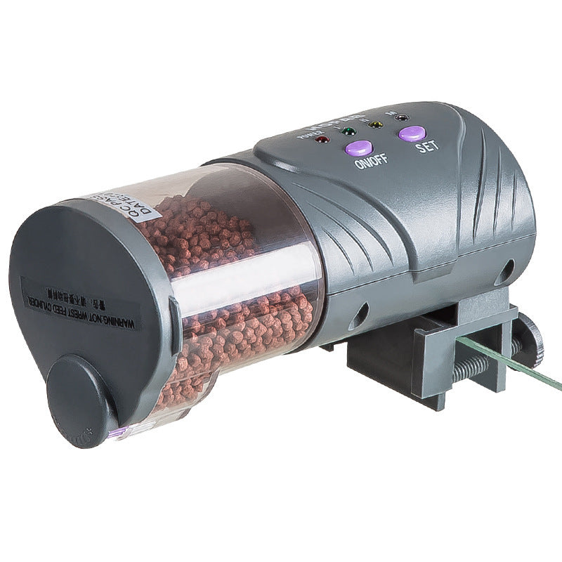 Intelligent Timing Fish Feeder for Aquariums