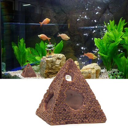 Pyramid Aquarium Decoration