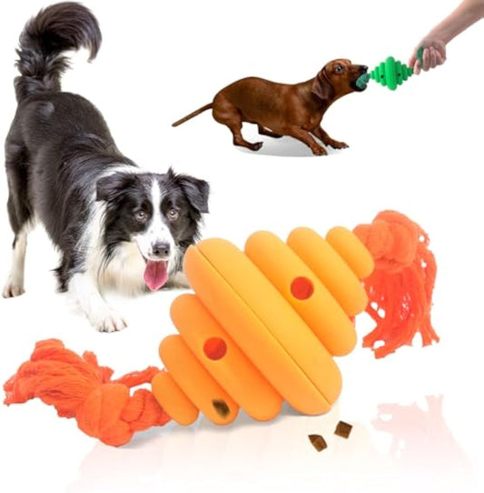 Interactive and Dispenser Leakage Eating Knot Rope Toy