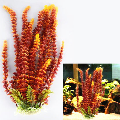 Aquarium 46 Cm Artificial Plastic Water Plants