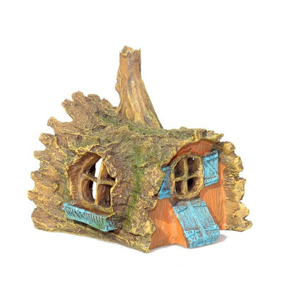 Aquarium Landscape Creative Wooden House Decoration