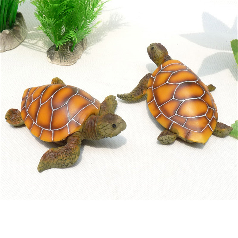 Aquarium Resin Turtle Fish Tank Decorative Ornament