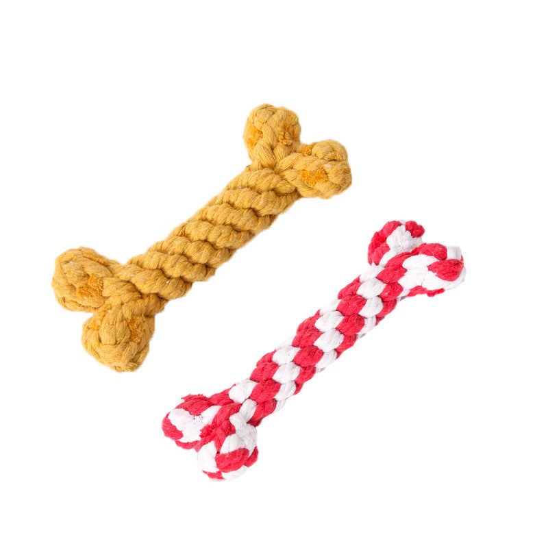 Knot Bone Bite Resistant Dog Toy