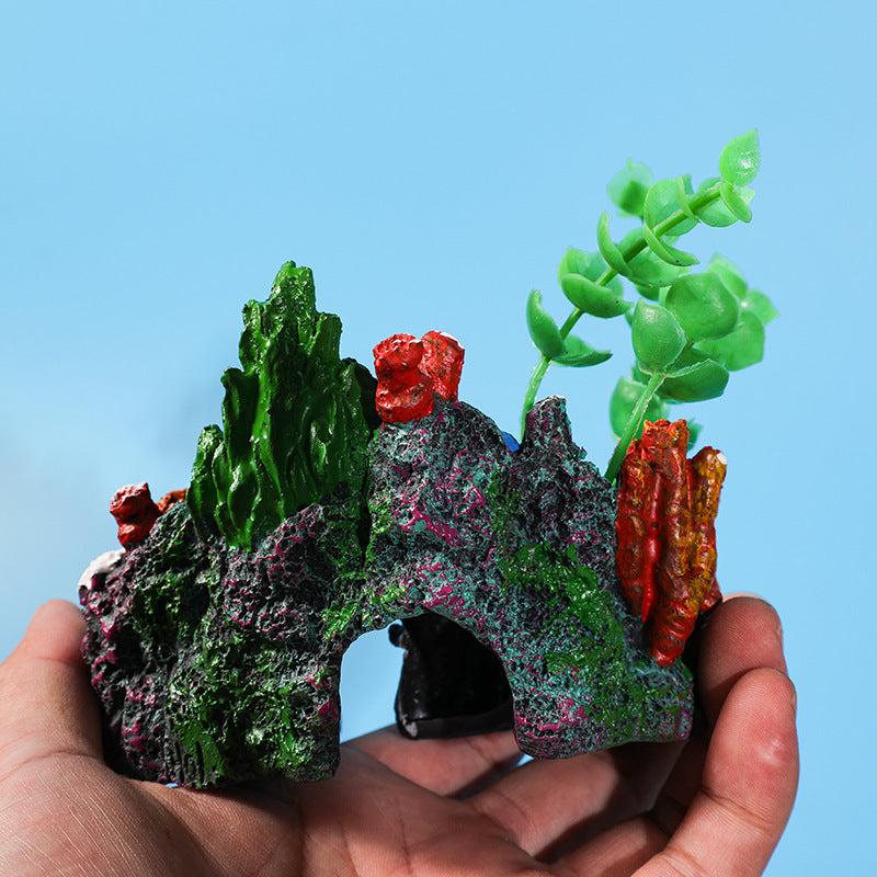 Fish Tank Coral Reef Ornaments