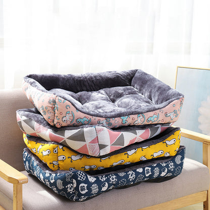 Winter Warm Pet Dog Cat Supplies Bed