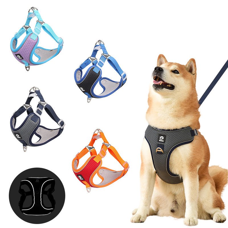 Reflective Dog Harness with Leash