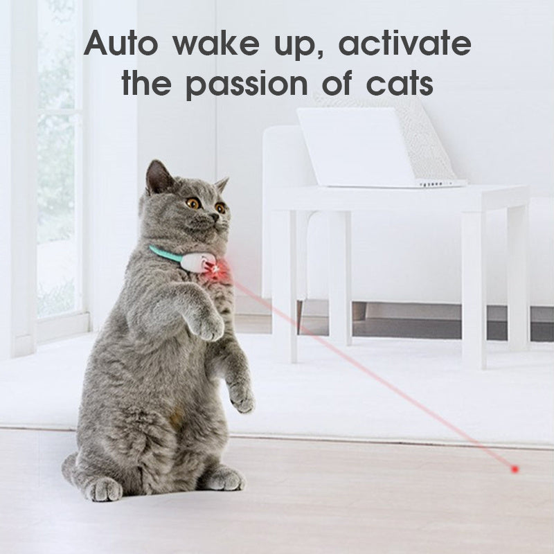 Automatic Cat Toy Smart Laser Teasing Cat Collar